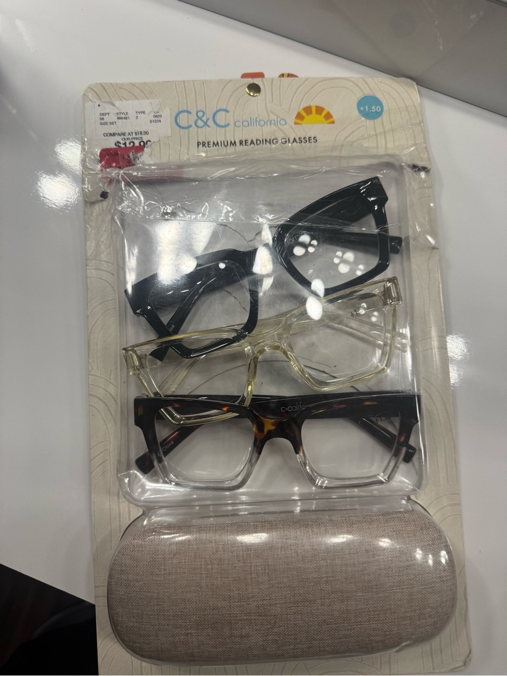 reading glasses set
